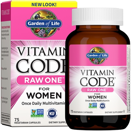 Garden of Life RAW Vitamin Code One for Women kapsle s multivitamínovým komplexem