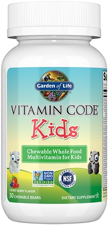 Garden of Life Vitamin Code RAW Kids kompleksowa multiwitamina dla dzieci