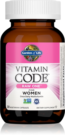 Garden of Life Vitamin Code RAW ONE Women kapsułki z kompleksem multiwitaminowym