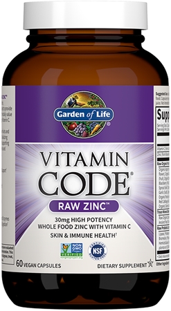 Garden of Life Vitamin Code RAW Zinc