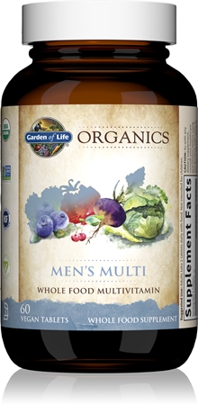 Garden of Life Organics Men’s Multi tabletki z kompleksem multiwitaminowym