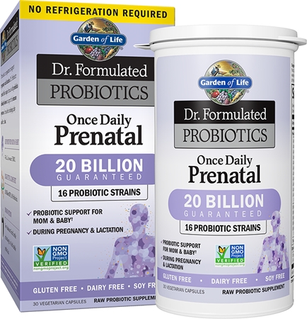 Garden of Life Dr. Formulated Probiotics Prenatal probiotika pro ženy těhotné, kojící nebo plánující těhotenství
