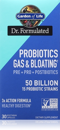 Garden of Life Dr. Formulated Probiotics Gas & Bloating probiotyki w kapsułkach
