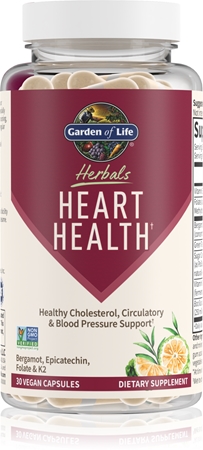 Garden of Life Herbals Heart Health kapsułki do wspomagania krążenia krwi