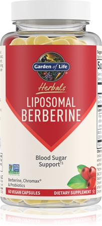 Garden of Life Herbals Liposomal Berberine kapsułki do utrzymania prawidłowego stężenia cukru we krwi