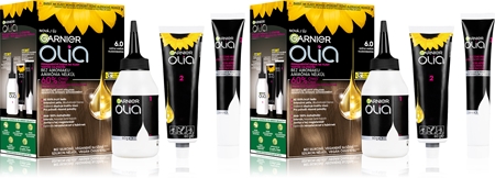 Garnier Olia Big Kit sada odtieň 6.0 Light Brown