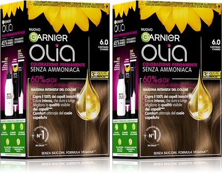 Garnier Olia Big Kit conjunto tom 6.0 Castano Chiaro