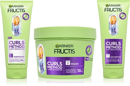 Garnier Fructis Curls Method set za lase