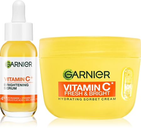 Garnier Vitamin C Σετ για λαμπρότητα και ενυδάτωση