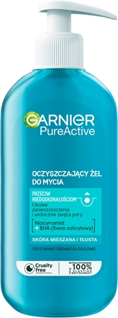 Garnier Czysta Skóra Pure żel oczyszczający do skóry z problemami