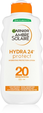 Garnier Ambre Solaire drėkinamasis apsaugos nuo saulės pienelis SPF 20+