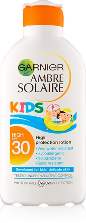 Garnier Ambre Solaire Kids lait protecteur pour enfant SPF 30