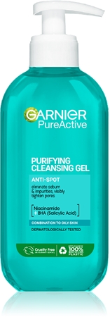 Garnier Skin Active Pure Active gel de curățare pentru ten acneic