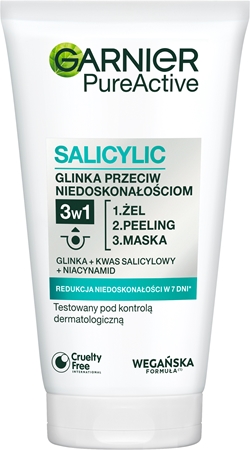 Garnier Czysta Skóra Pure peeling oczyszczający 3w1