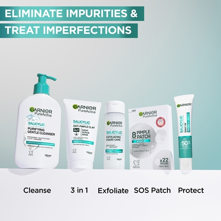Garnier Pure čisticí peeling 3 v 1