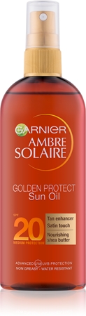 Garnier Ambre Solaire Golden Protect olje za sončenje SPF 20
