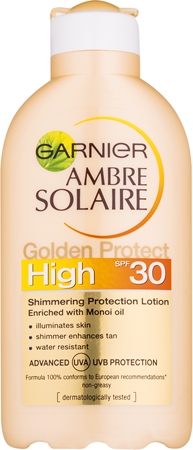 Garnier Ambre Solaire Golden Protect Sonnenmilch SPF 30