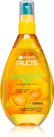 Garnier Fructis Miraculous Oil vyživujúci olej pre suché vlasy