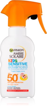 Garnier Ambre Solaire Sensitive Advanced Beschermende Spray voor Kinderen  SPF 50+