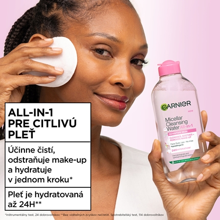 Garnier Micellar micelárna voda pre citlivú pleť