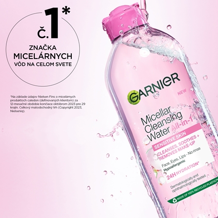 Garnier Micellar micelárna voda pre citlivú pleť