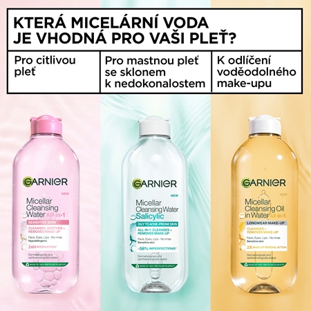 Garnier Micellar micelární voda pro citlivou pleť