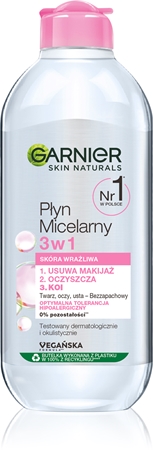 Garnier Skin Naturals micelinis vanduo jautriai odai