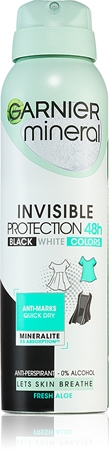 Garnier Mineral Invisible antitraspirante spray