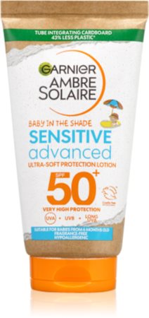 Ambre Solaire Sensitive Advanced Solcreme til børn SPF 50+ notino.dk
