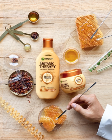 Garnier Botanic Therapy Honey & Propolis mascarilla reparación para cabello maltratado o dañado