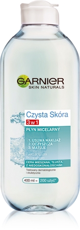 Garnier Czysta Skóra Pure oczyszczający płyn micelarny