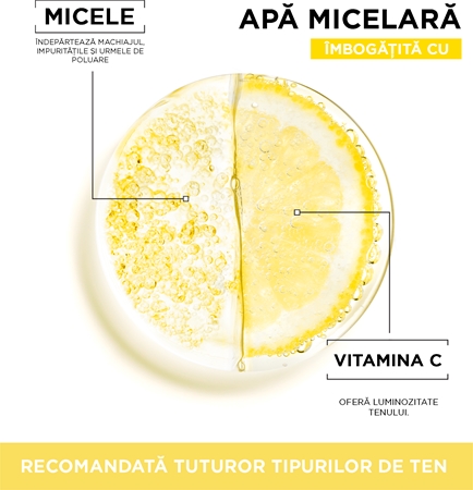 Garnier Micellar apa micelara 2 in 1 3 in 1