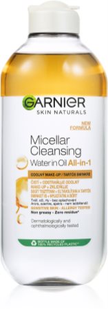 Garnier Skin Naturals eau micellaire bi-phasée 3 en 1