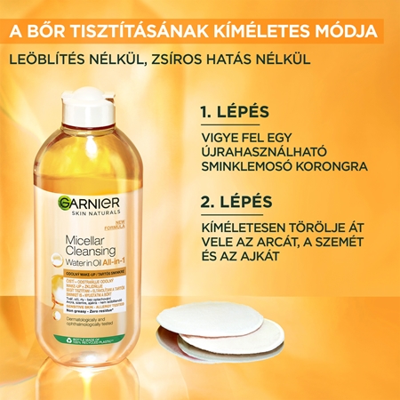 Garnier Micellar two-phase micellar water 3-in-1