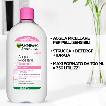 Garnier Skin Active Skin Naturals acqua micellare per pelli sensibili