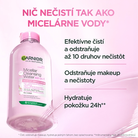 Garnier Micellar micelárna voda pre citlivú pleť