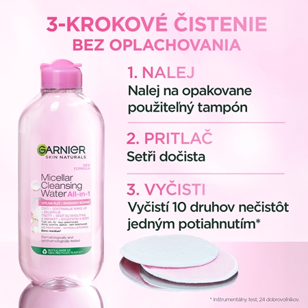 Garnier Micellar micelárna voda pre citlivú pleť
