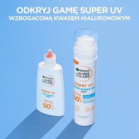 Garnier Ambre Solaire Super UV mgiełka do twarzy z wysoką ochroną UV