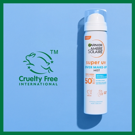 Garnier Ambre Solaire Super UV mgiełka do twarzy z wysoką ochroną UV