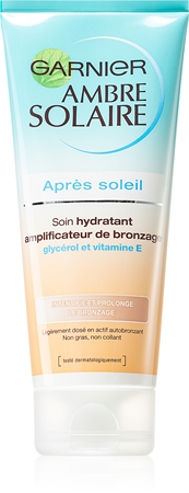 Garnier Ambre Solaire hydratisierende Milch nach dem Sonnenbad zur Unterstützung der Bräune
