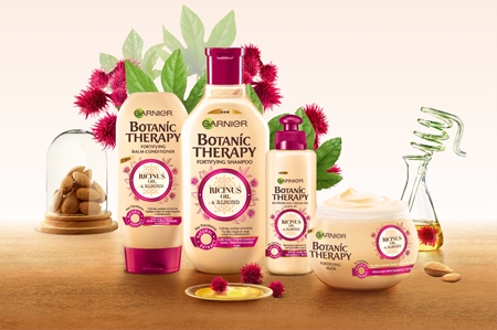Garnier Botanic Therapy Ricinus Oil trattamento rinforzante per capelli deboli con tendenza alla caduta