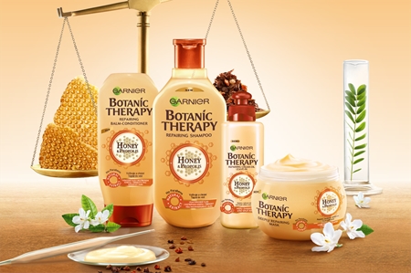 Garnier Botanic Therapy Honey & Propolis mascarilla reparación para cabello maltratado o dañado