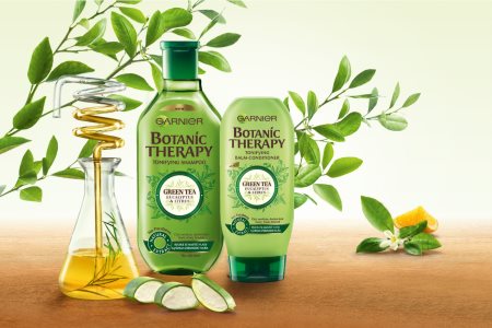 Garnier Botanic Therapy Green Tea szampon do włosów przetłuszczających się