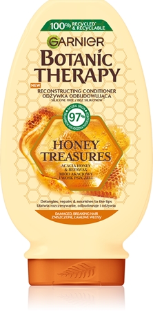 Garnier Botanic Therapy Miód & Propolis balsam regenerujący do włosów zniszczonych