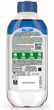 Garnier Skin Active Skin Naturals acqua micellare trattante per occhi molto sensibili portatori di lenti a contatto