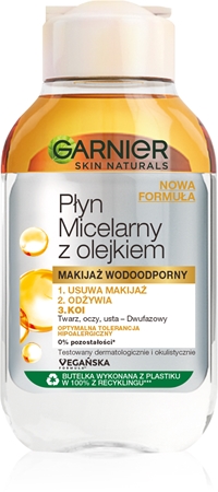 Garnier Skin Naturals dvifazis micelinis vanduo „trys viename“