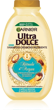Garnier Ultra Doux Rituale d'Argan champú nutritivo para cabello seco y rebelde