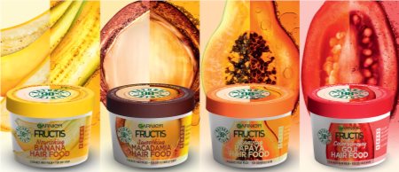Garnier Fructis Papaya Hair Food maseczka regenerująca do włosów zniszczonych
