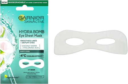 Garnier Skin Naturals Moisture+ Smoothness vyhlazující oční maska