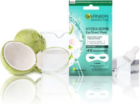 Garnier Skin Naturals Moisture+ Smoothness maschera occhi lisciante